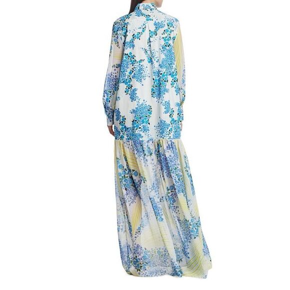 All Things Mochi Alona Floral Maxi Shirtdress – Size Large – Designer Statement - Picture 9 of 15
